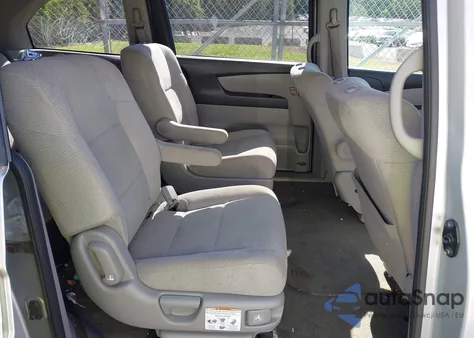 2013 Honda Odyssey Lx из США, поврежденный, VIN 5FNRL5H27DB070846